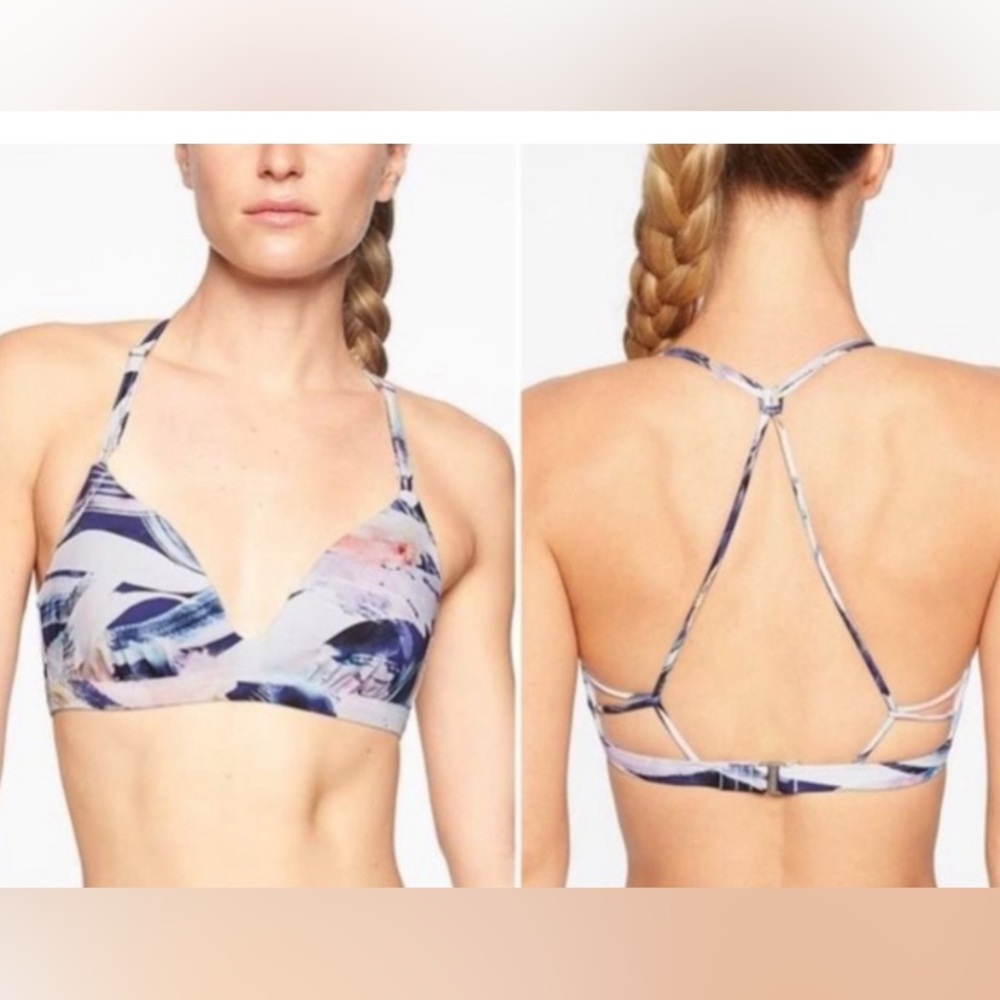 Athleta Vivid Prism Back Bikini Top